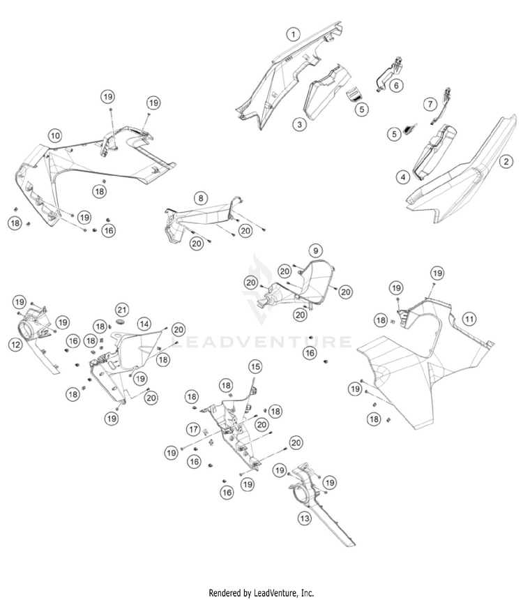 Side Trim NORDEN 901 CHASSIS - 2024 Schematic