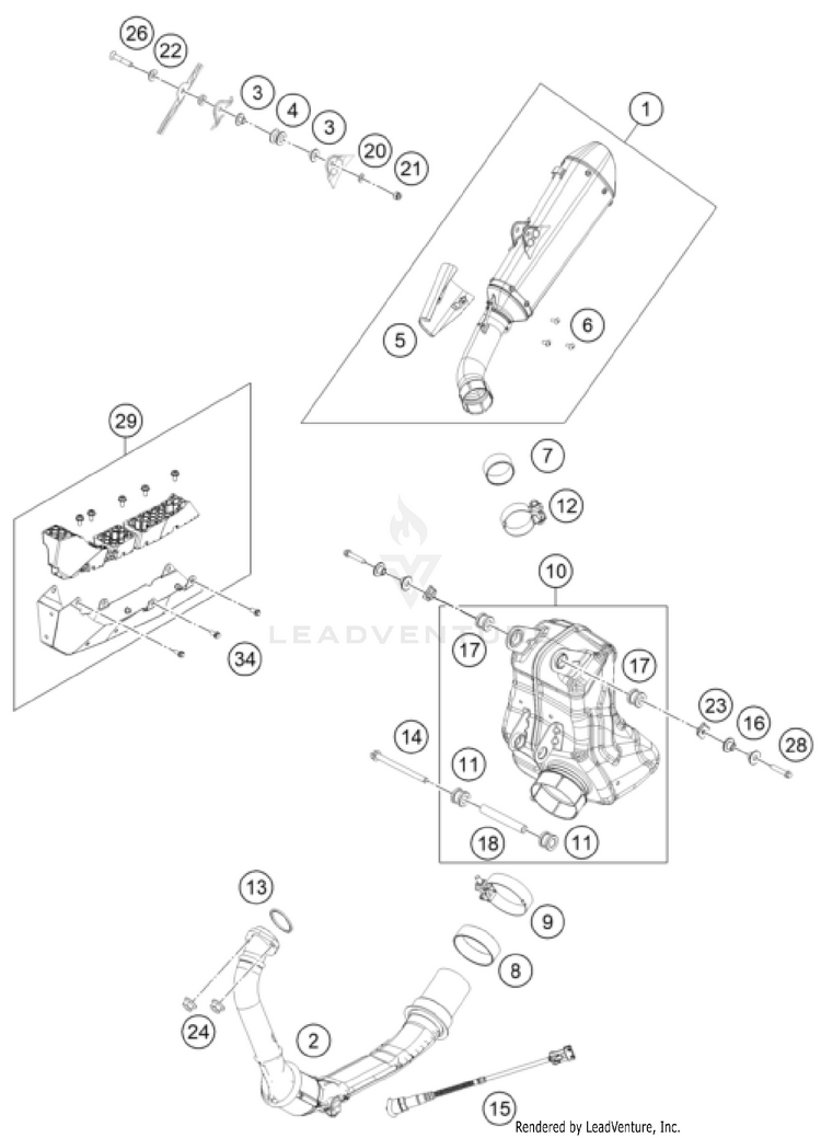 Exhaust System Schematic