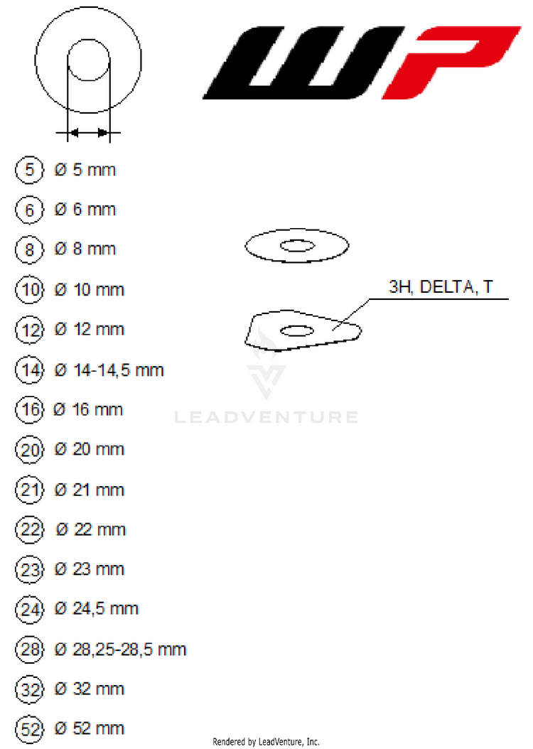 Wp Shims For Setting TC 85 ENGINE - 2026 Schematic