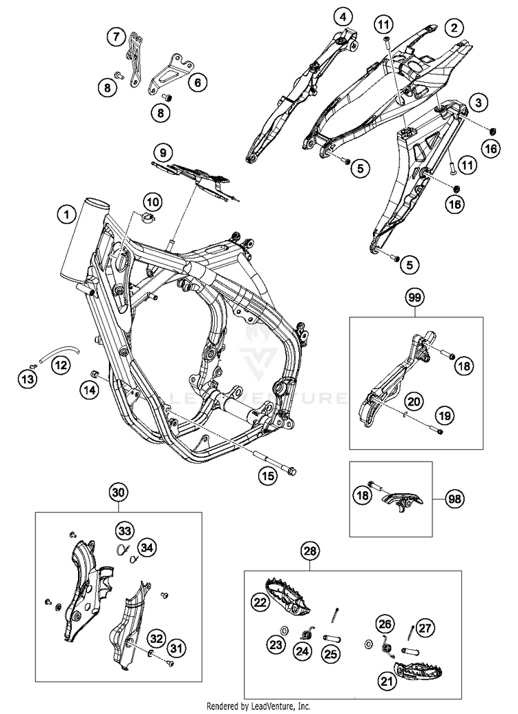 Frame FC 350 CHASSIS - 2016 Schematic