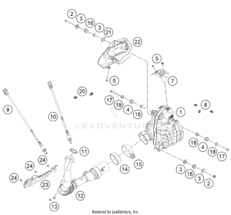 Exhaust System Schematic