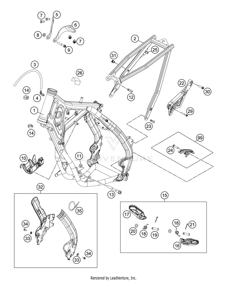 Frame TC 85 19 16 CHASSIS - 2018 Schematic