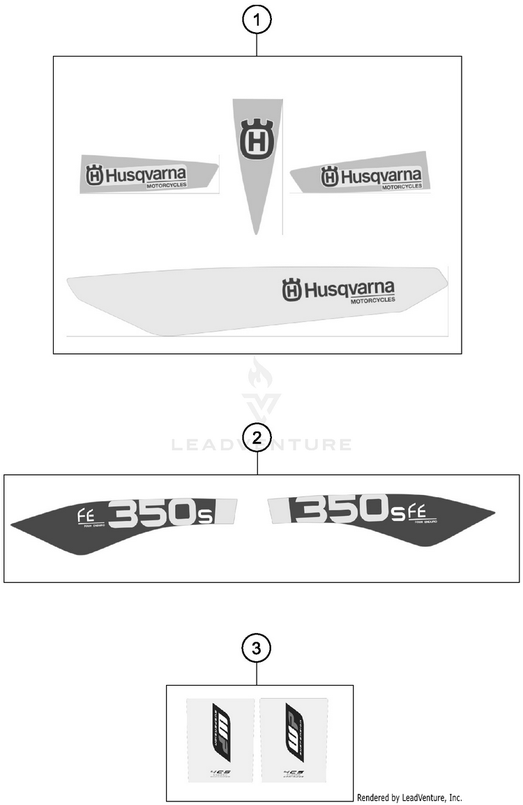 Decal FE 350S CHASSIS - 2015 Schematic