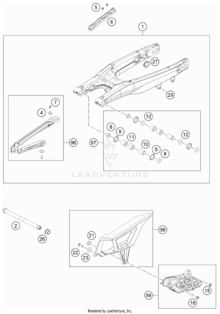 Swing Arm Schematic