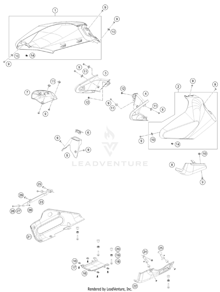 Cover VITPILEN 801 - col.1 CHASSIS - 2025 Schematic