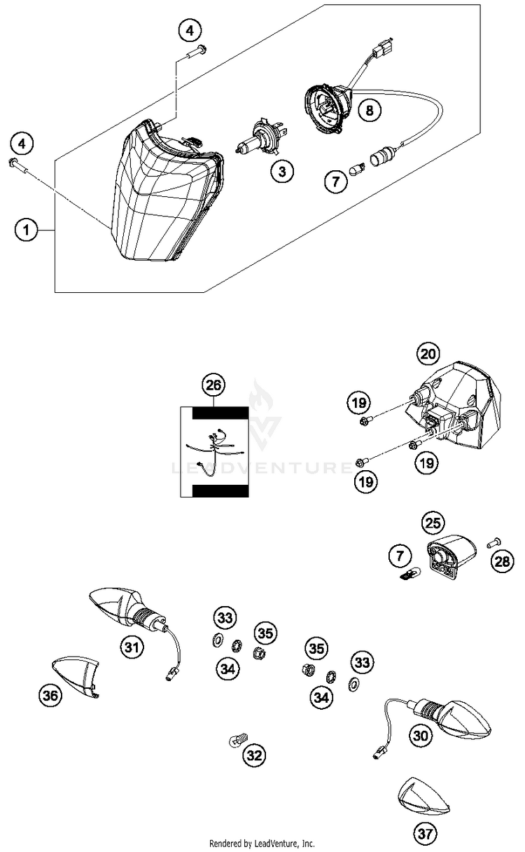 Lighting System FE 501S CHASSIS - 2015 Schematic