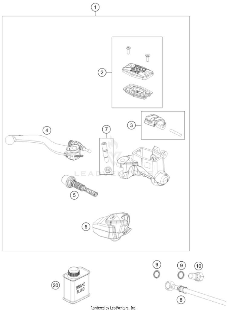 Front Brake Control Schematic