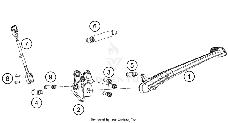 Side / Center Stand Schematic