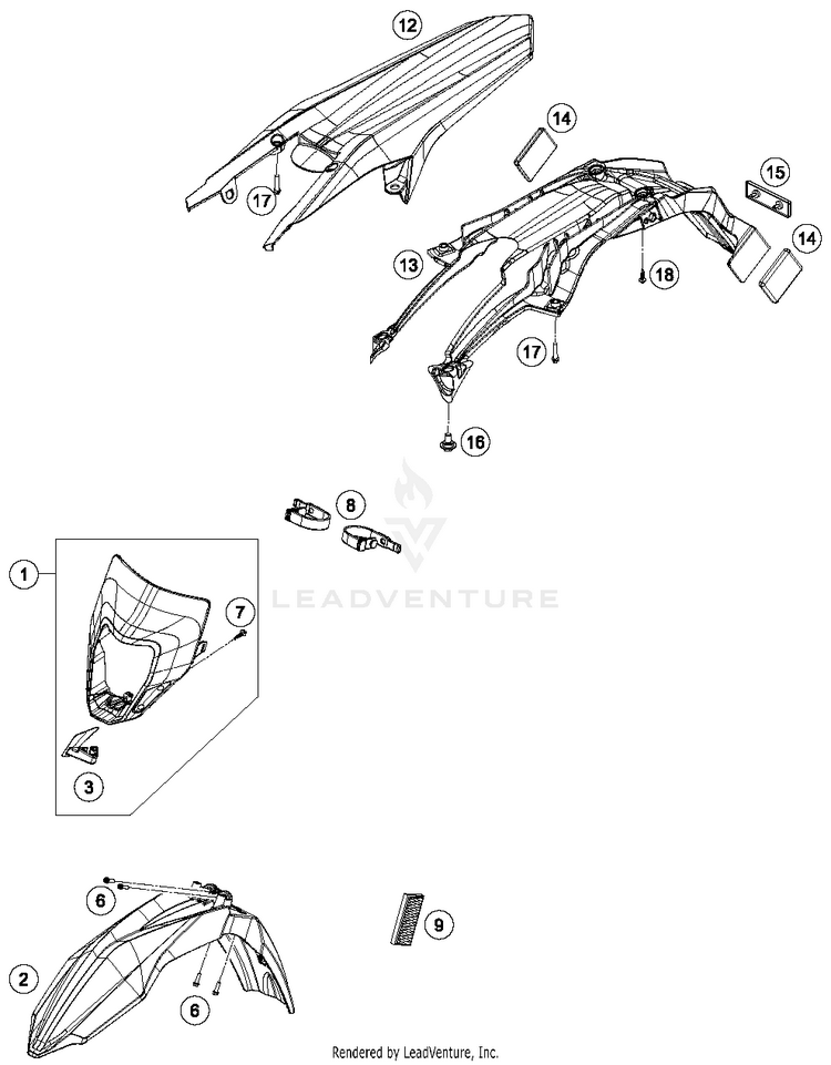 Mask, Fenders FE 350S CHASSIS - 2015 Schematic