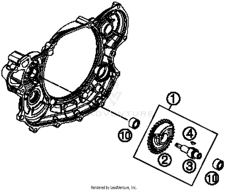 Balancer Shaft FE 501S ENGINE - 2015 Schematic