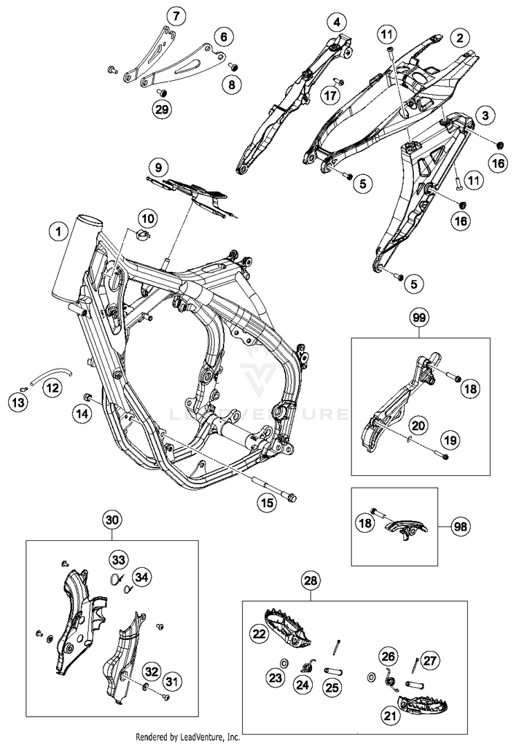 Frame TX 300 CHASSIS - 2017 Schematic