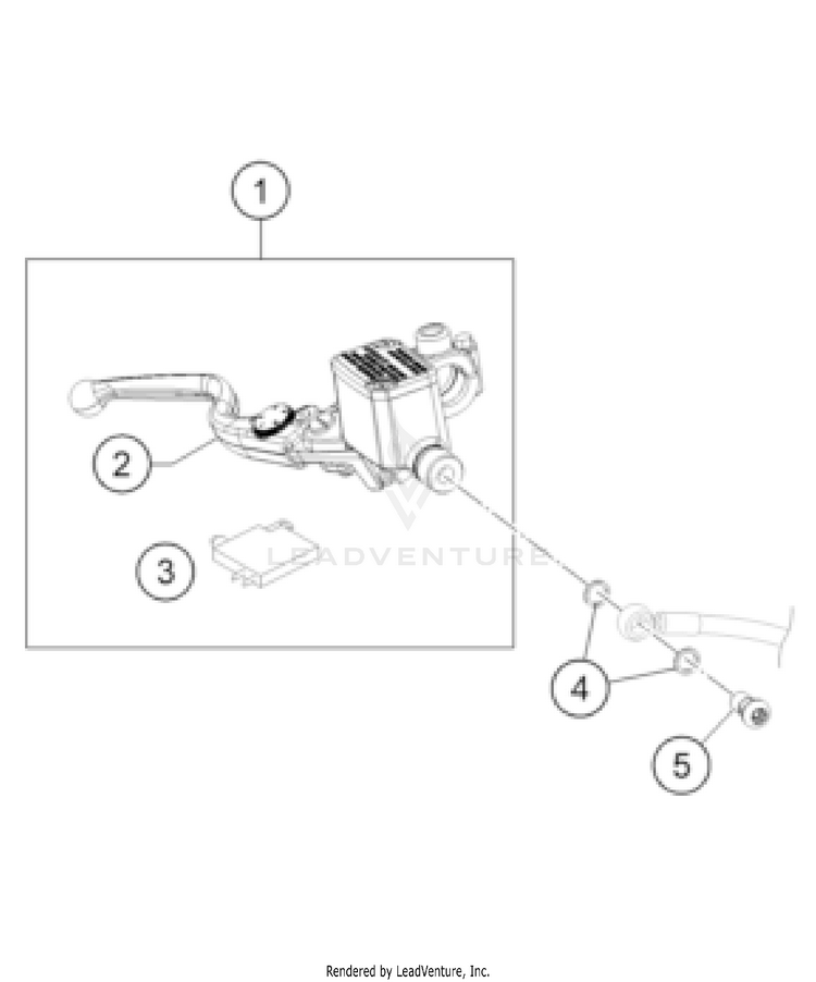 Front Brake Control Schematic