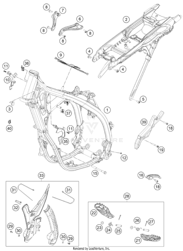 Frame TX 300 CHASSIS - 2025 Schematic