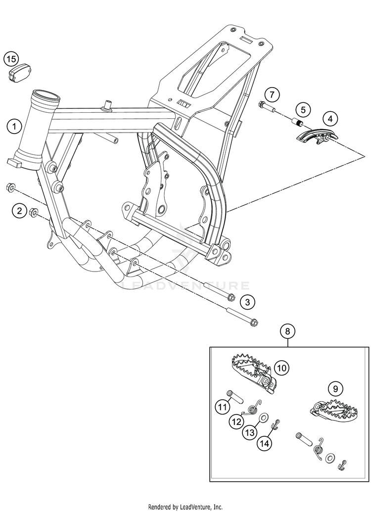 Frame TC 50 MINI CHASSIS - 2020 Schematic