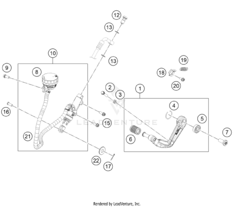 Rear Brake Control Schematic