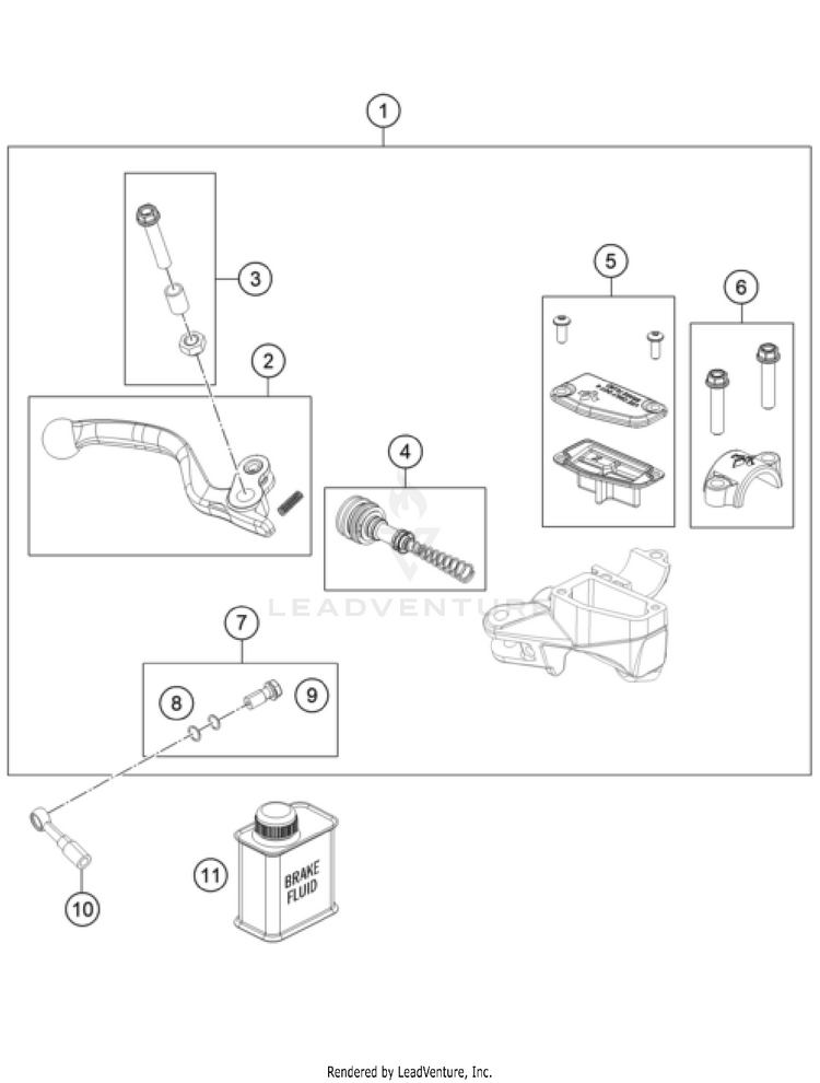 Front Brake Control Schematic