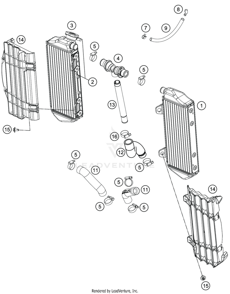 Cooling System Schematic