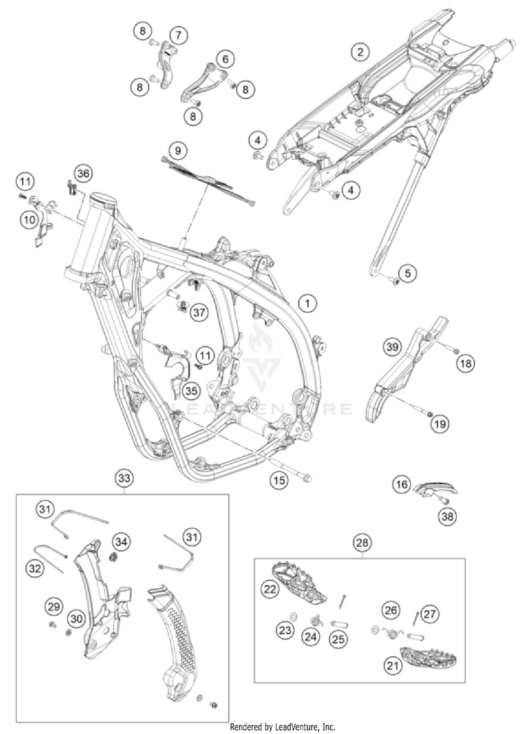 Frame FC 350 CHASSIS - 2024 Schematic