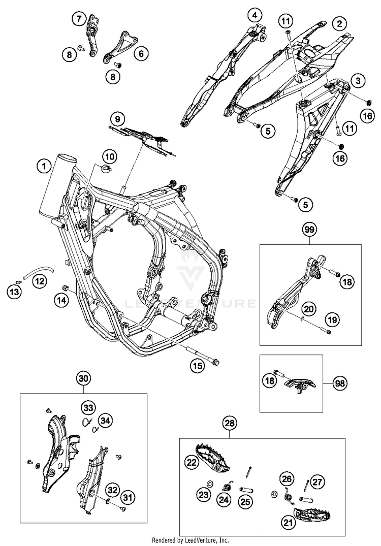 Frame FC 250 CHASSIS - 2017 Schematic