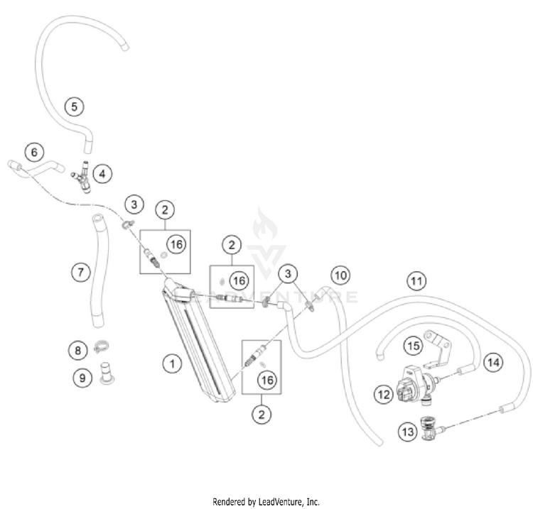 Evaporative Canister Schematic
