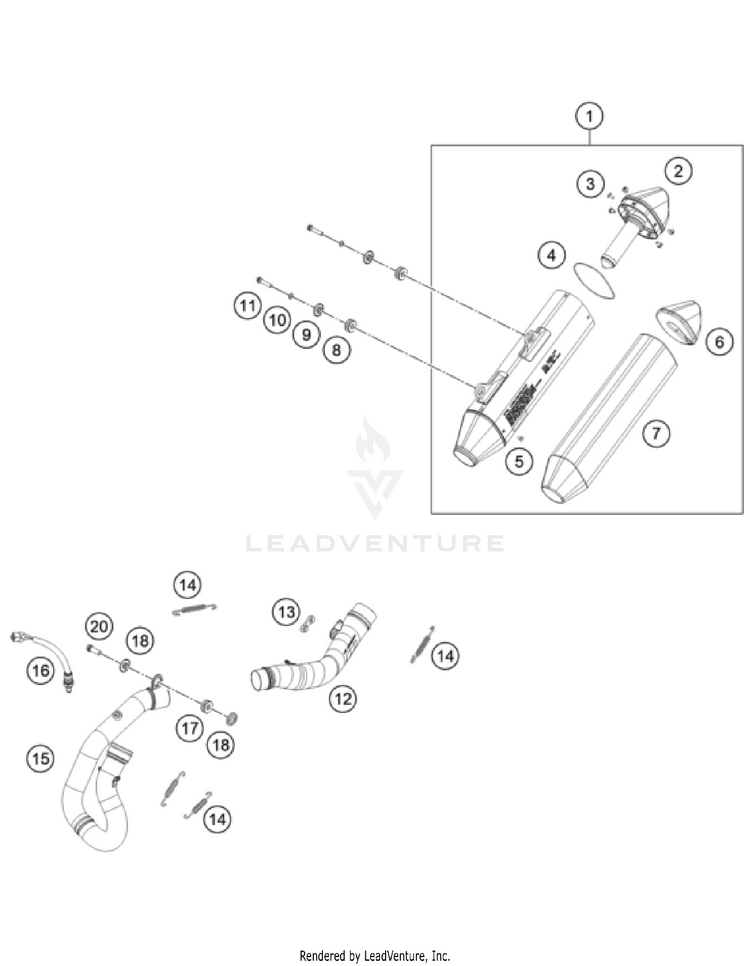 Exhaust System Schematic