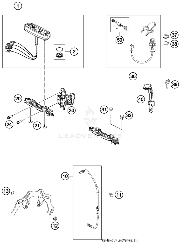 Instruments / Lock System FE 501 CHASSIS - 2018 Schematic