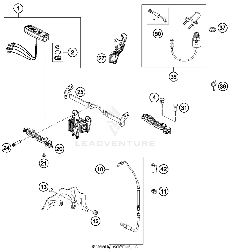 Instruments / Lock System FE 501S CHASSIS - 2016 Schematic