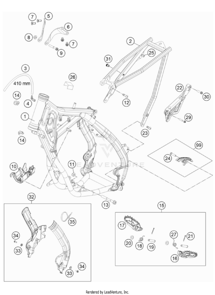 Frame TC 85 17/14 CHASSIS - 2024 Schematic