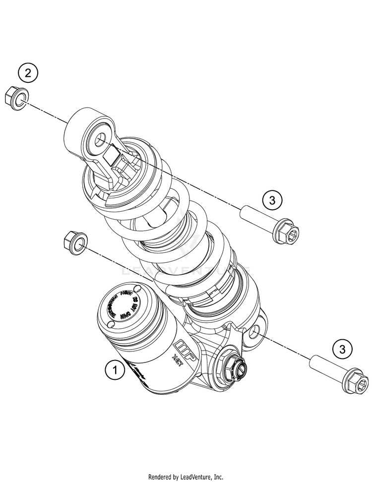 Shock Absorber TC 50 CHASSIS - 2020 Schematic