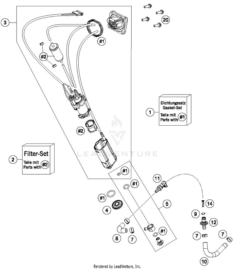 Fuel Pump FE 450 CHASSIS - 2019 Schematic