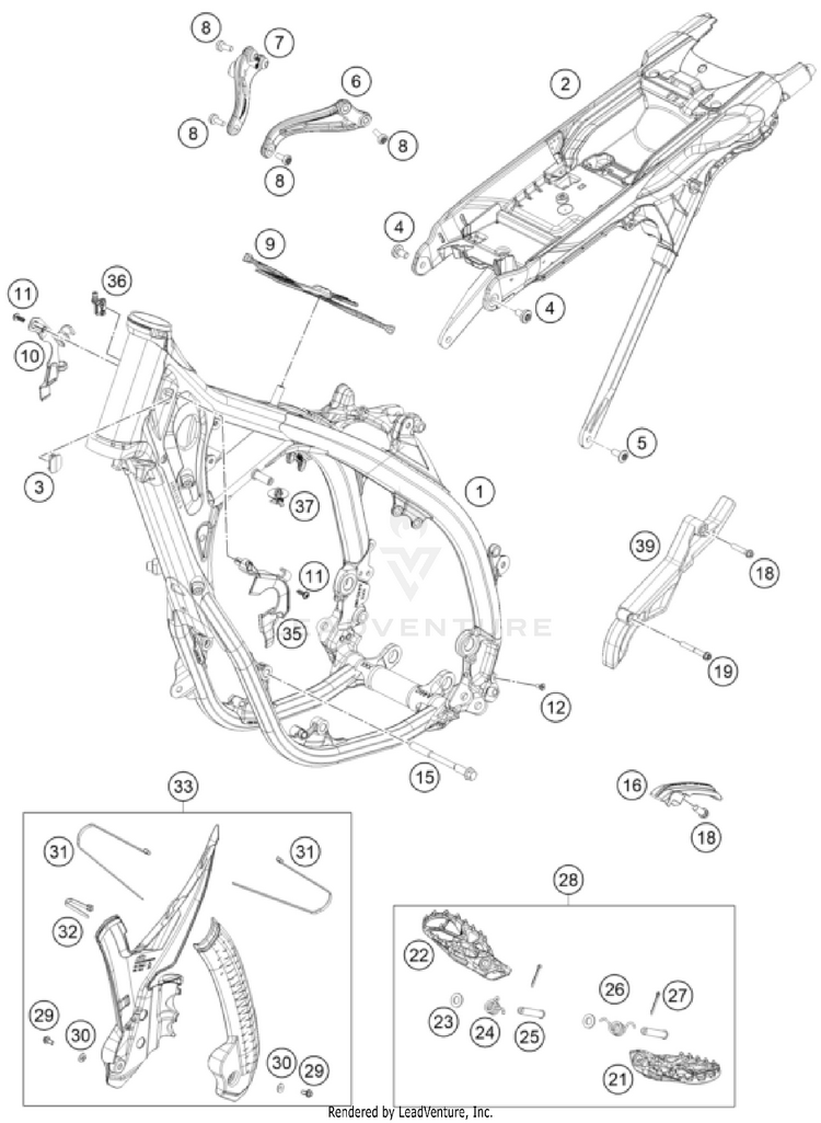 Frame TX 300 CHASSIS - 2023 Schematic