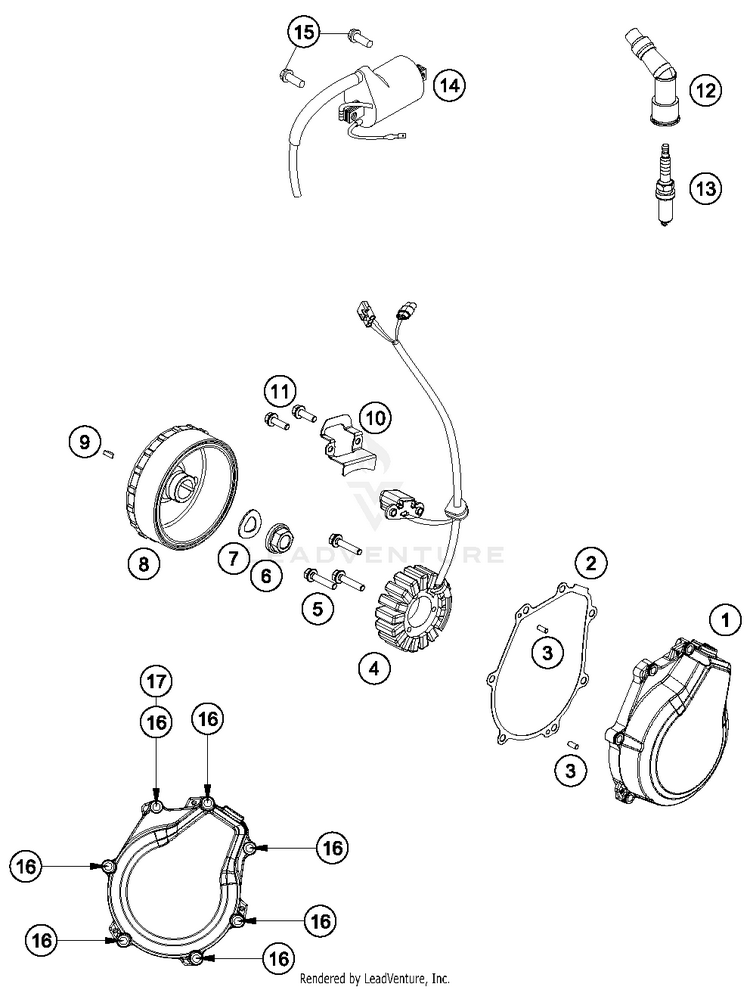 Ignition System FE 501 ENGINE - 2018 Schematic