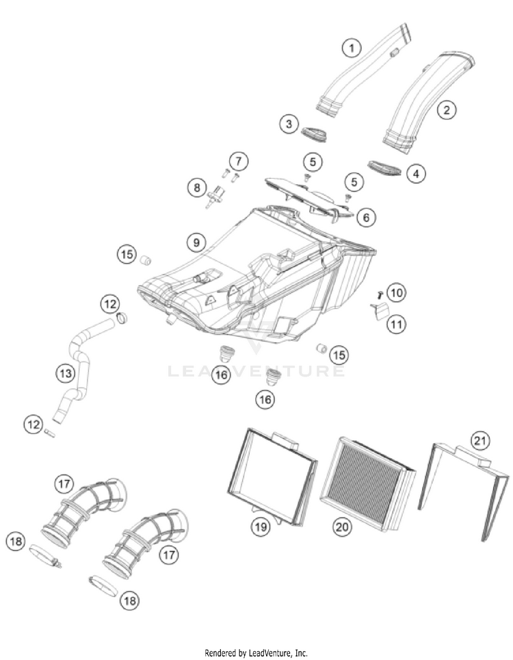 Air Filter NORDEN 901 CHASSIS - 2024 Schematic