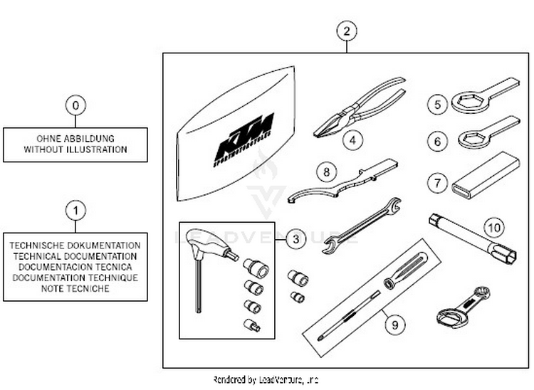 Seperate Enclosure 701 VITPILEN CHASSIS - 2018 Schematic