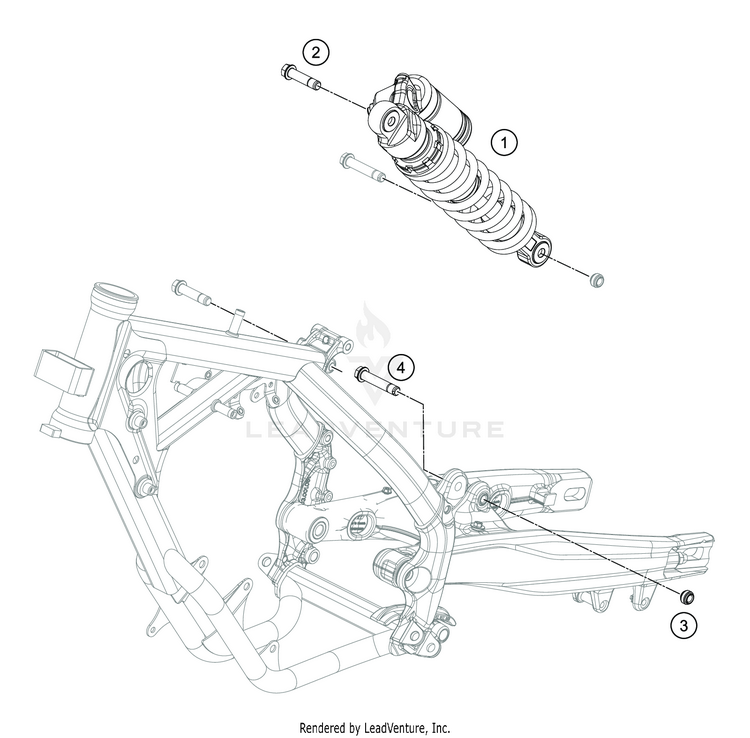 Shock Absorber TC 65 CHASSIS - 2020 Schematic