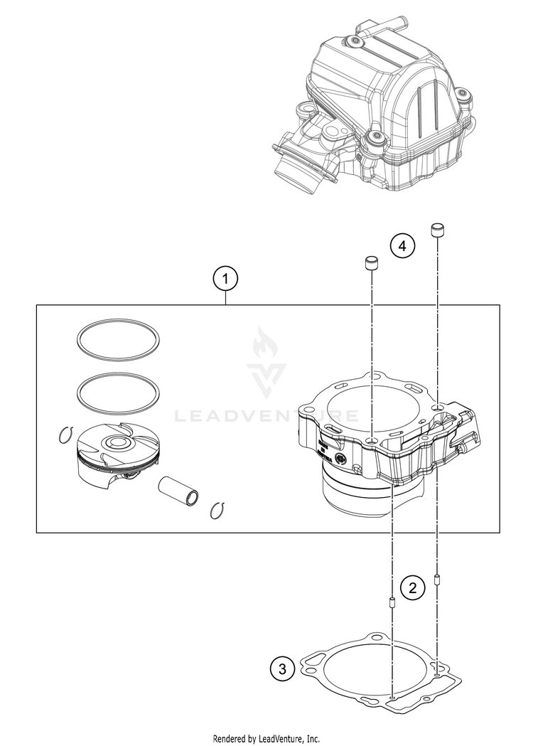 Cylinder FE 501s Engine - 2021 Schematic