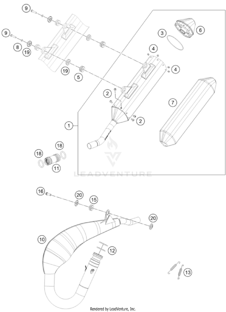 Exhaust System Schematic