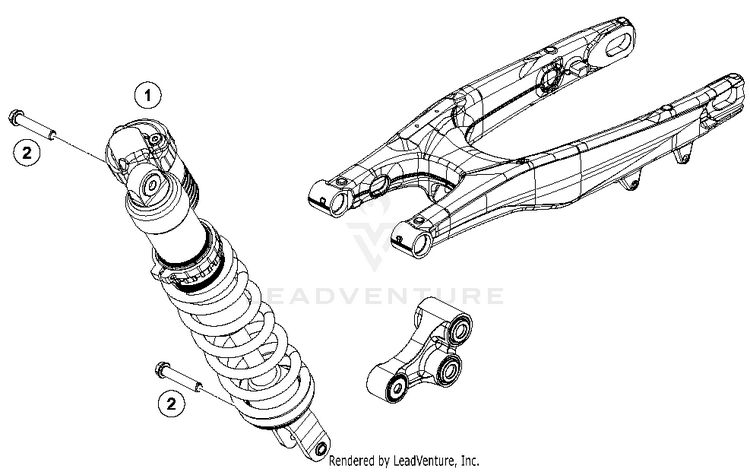 Shock Absorber FS 450 CHASSIS - 2018 Schematic