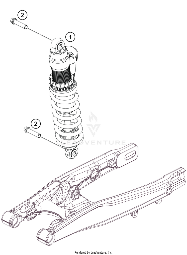 Shock Absorber TC 85 17 14 CHASSIS - 2020 Schematic