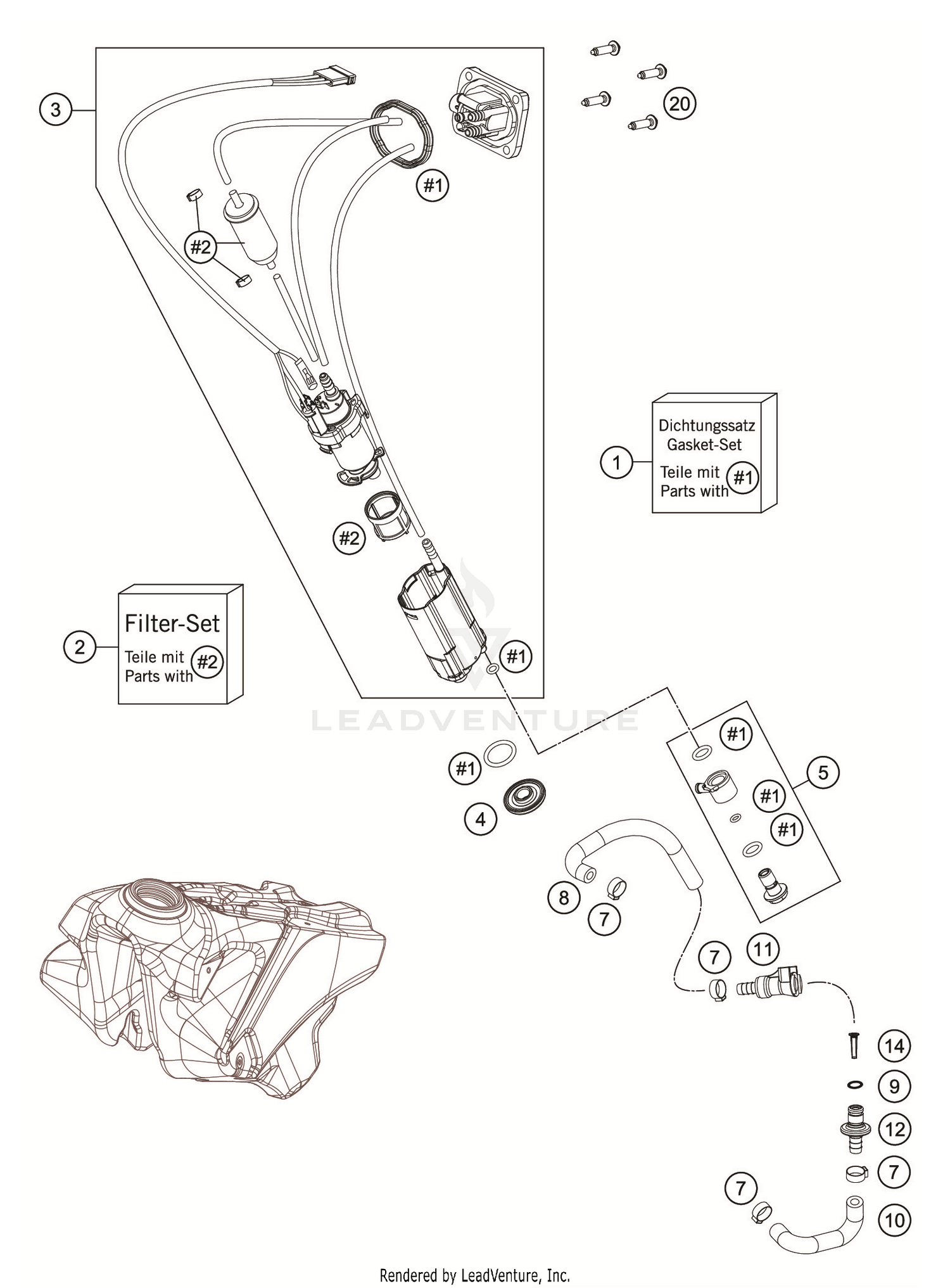 Assembly diagram