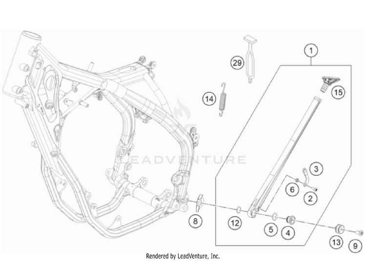 Side / Center Stand Schematic