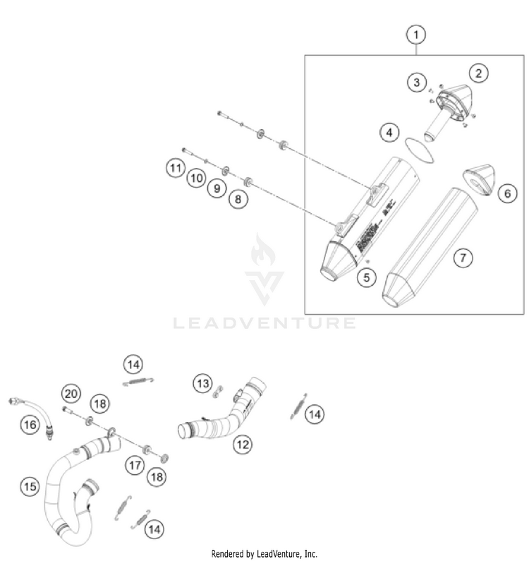 Exhaust System Schematic