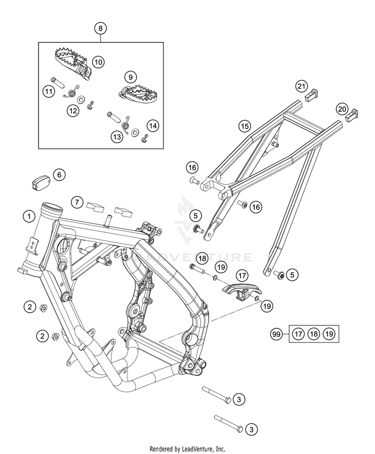 Frame TC 65 CHASSIS - 2020 Schematic