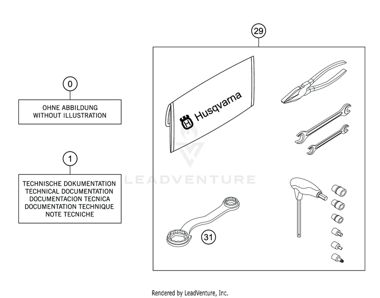 Seperate Enclosure 701 ENDURO CHASSIS - 2019 Schematic