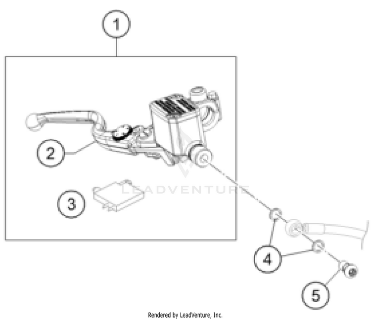 Front Brake Control Schematic