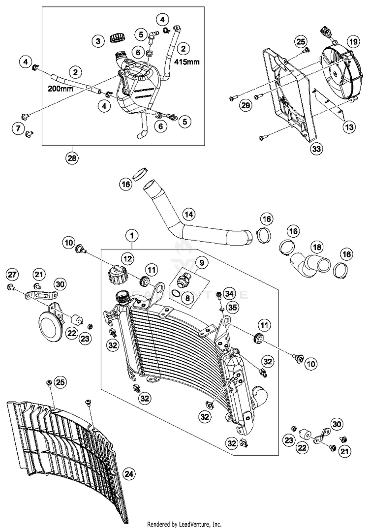 Cooling System Schematic