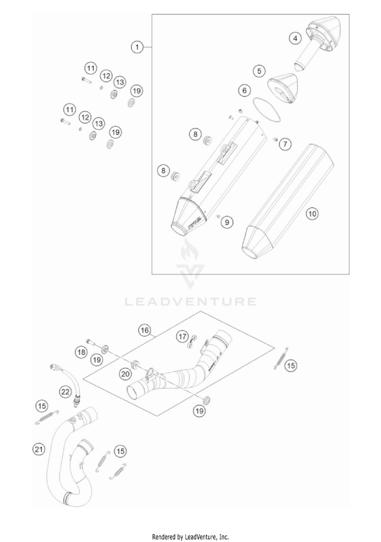 Exhaust System Schematic