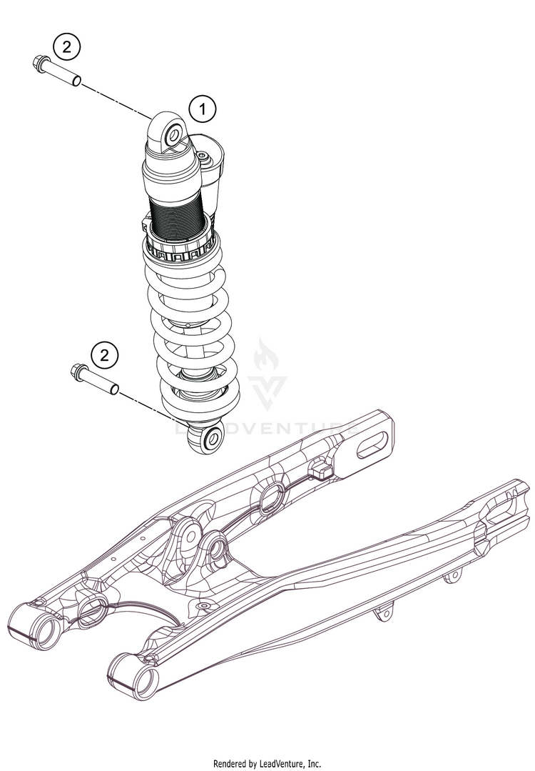 Shock Absorber TC 85 19 16 CHASSIS - 2020 Schematic