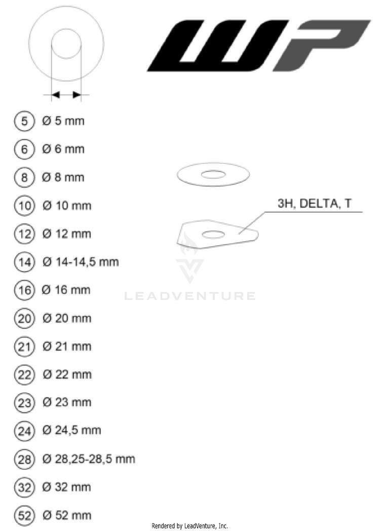 Wp Shims For Setting FX 350 CHASSIS - 2025 Schematic