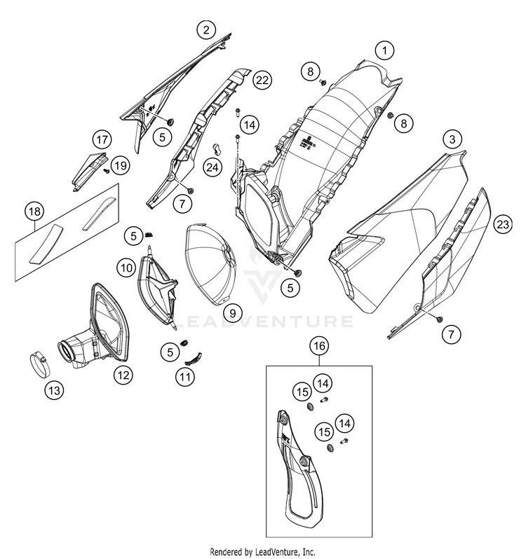 Air Filter FE 501s CHASSIS - 2021 Schematic